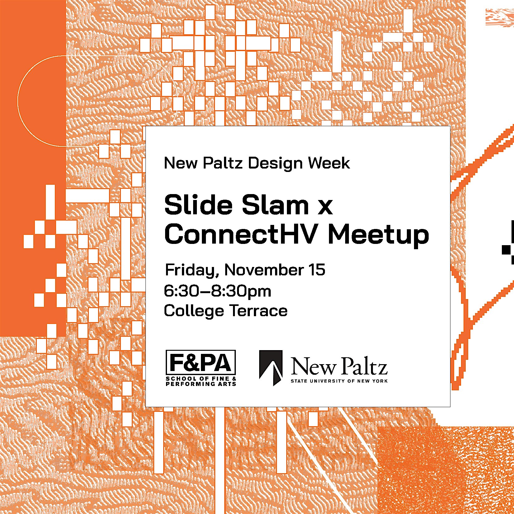 ConnectHV × SUNY New Paltz Design Week Slide Slam