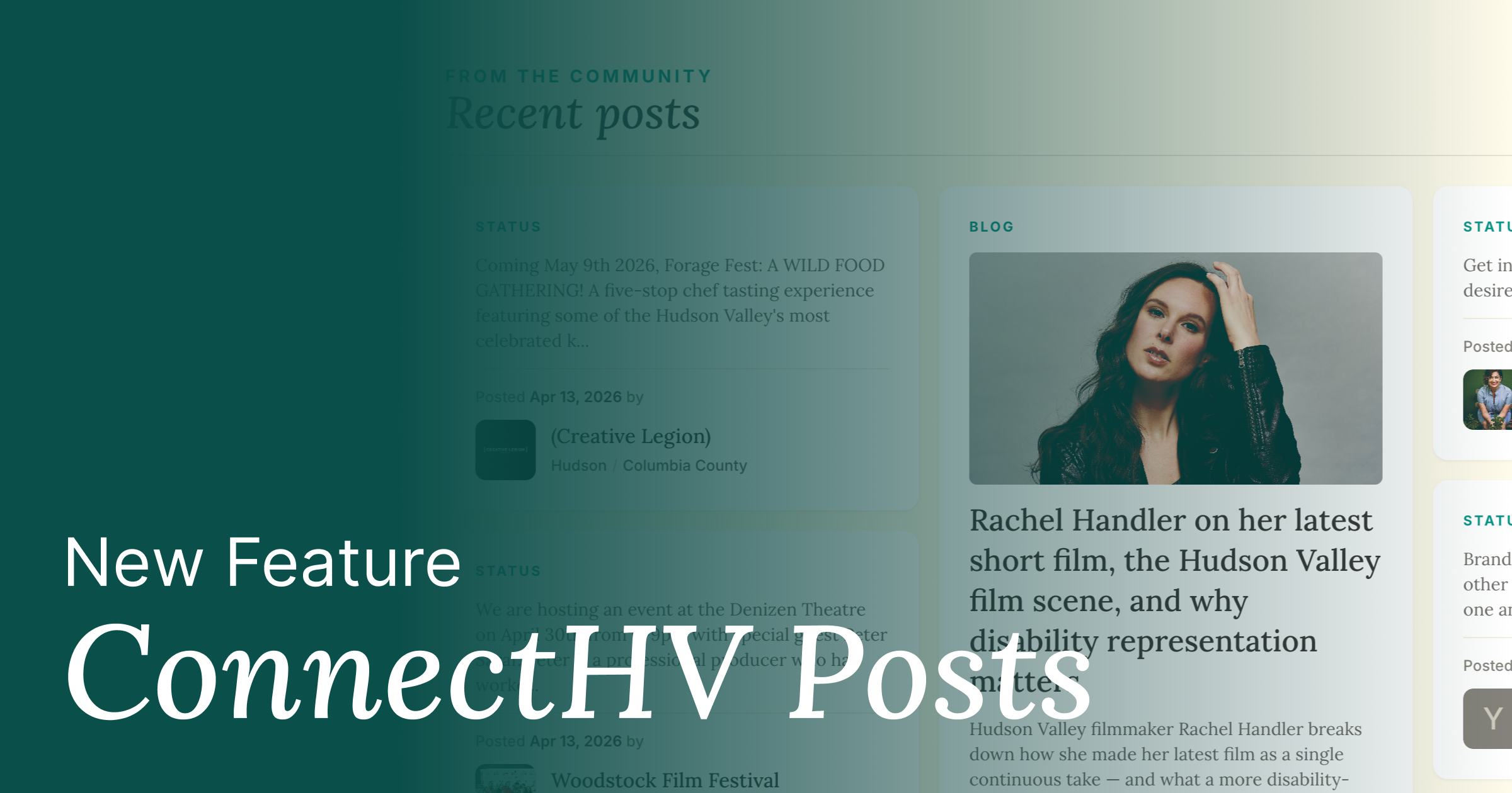 Introducing posts!