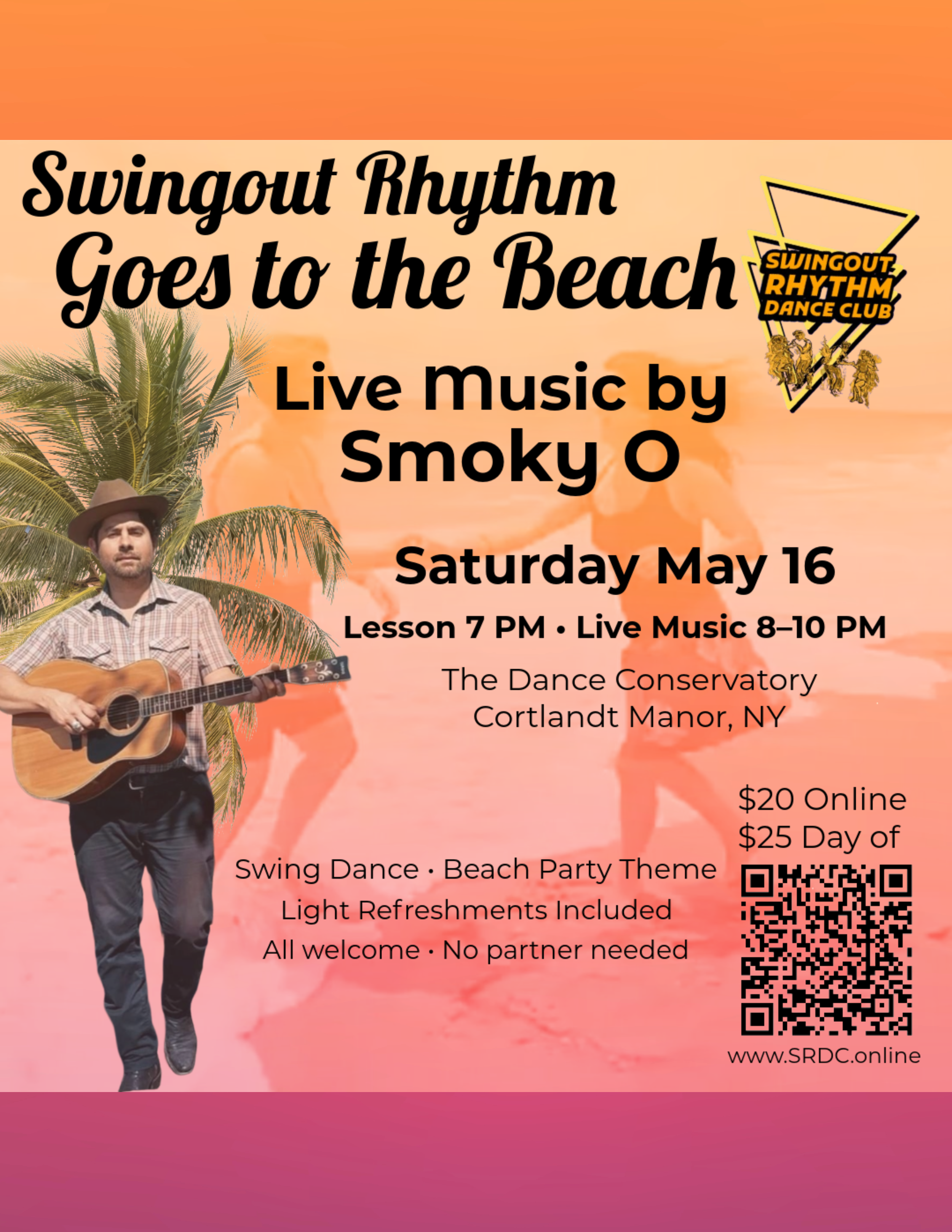 Swingout Rhythm Goes to the Beach with Smoky O — Swingout Rhythm Dance Club