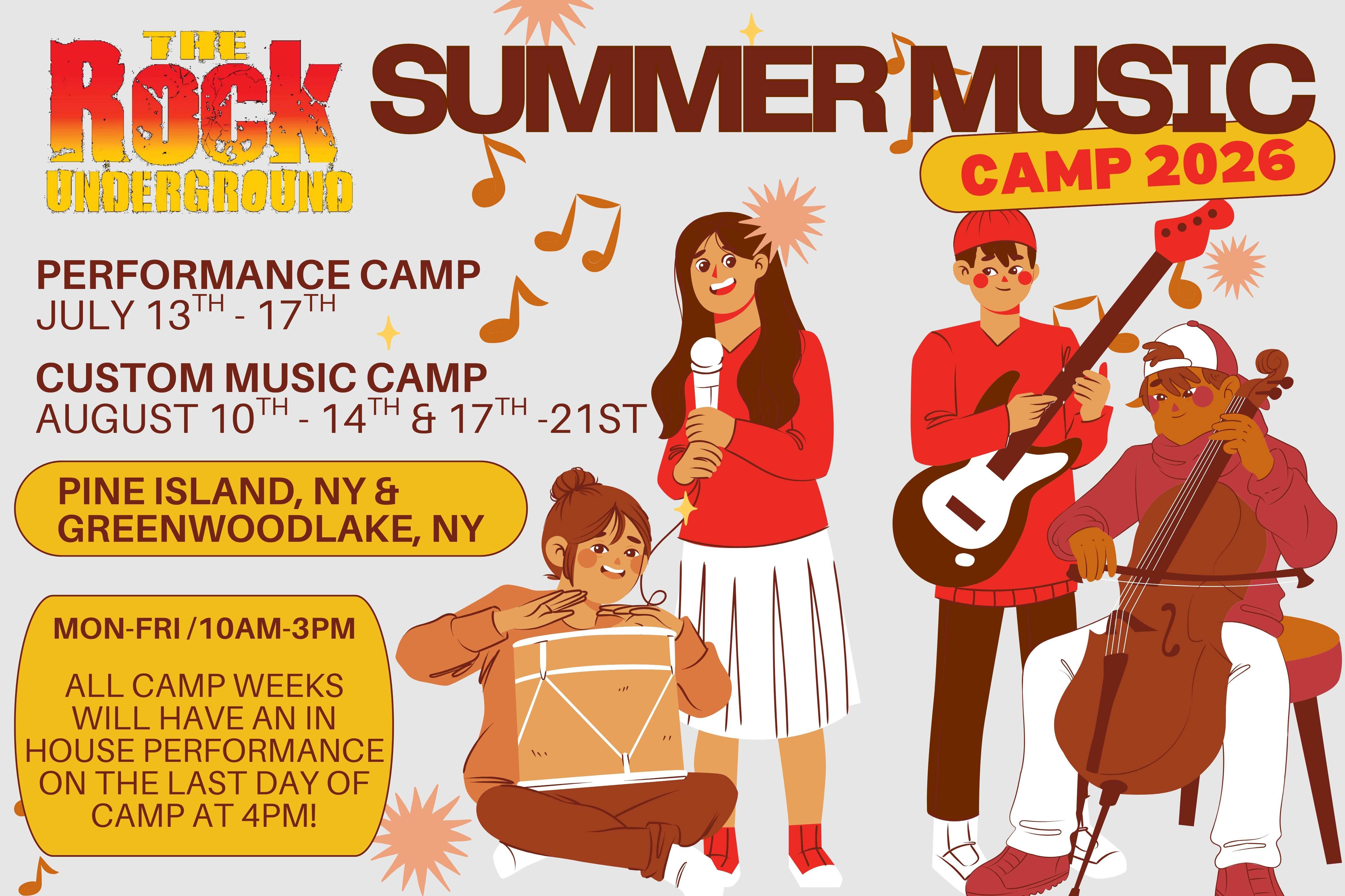 SUMMER CAMP 2026!