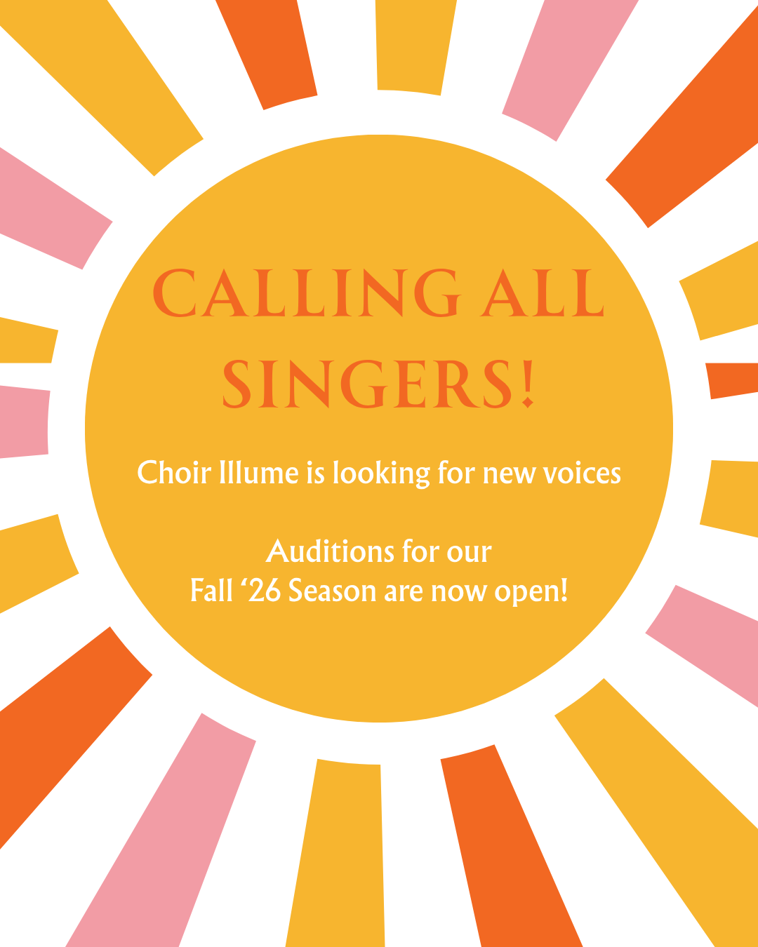 Choir Illume Auditions