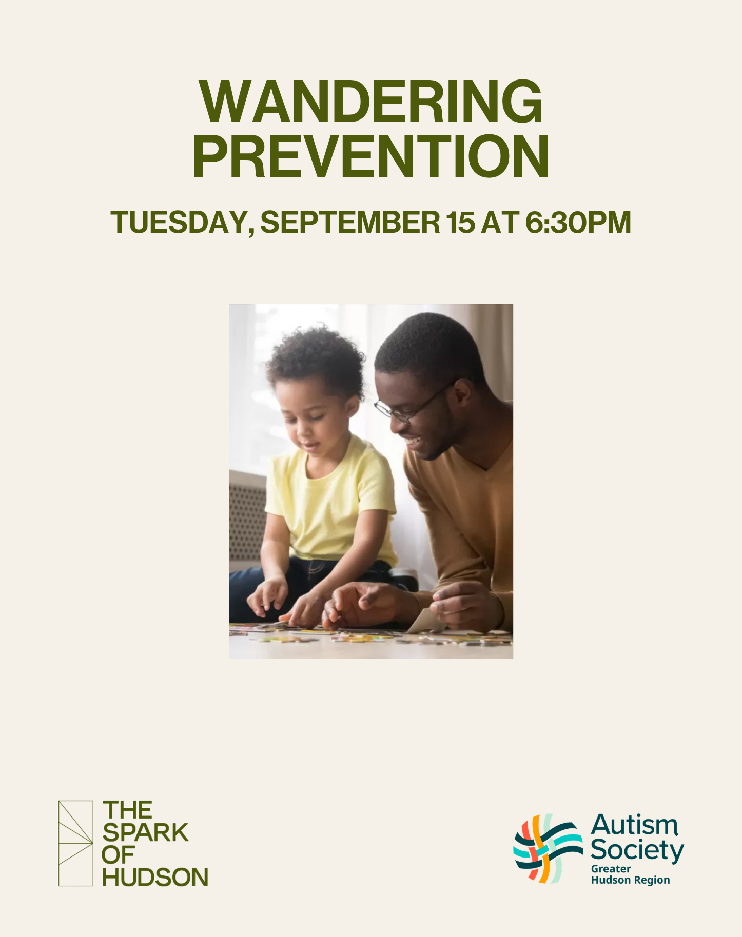 Wandering Prevention with Autism Society Greater Hudson Region — The Spark of Hudson