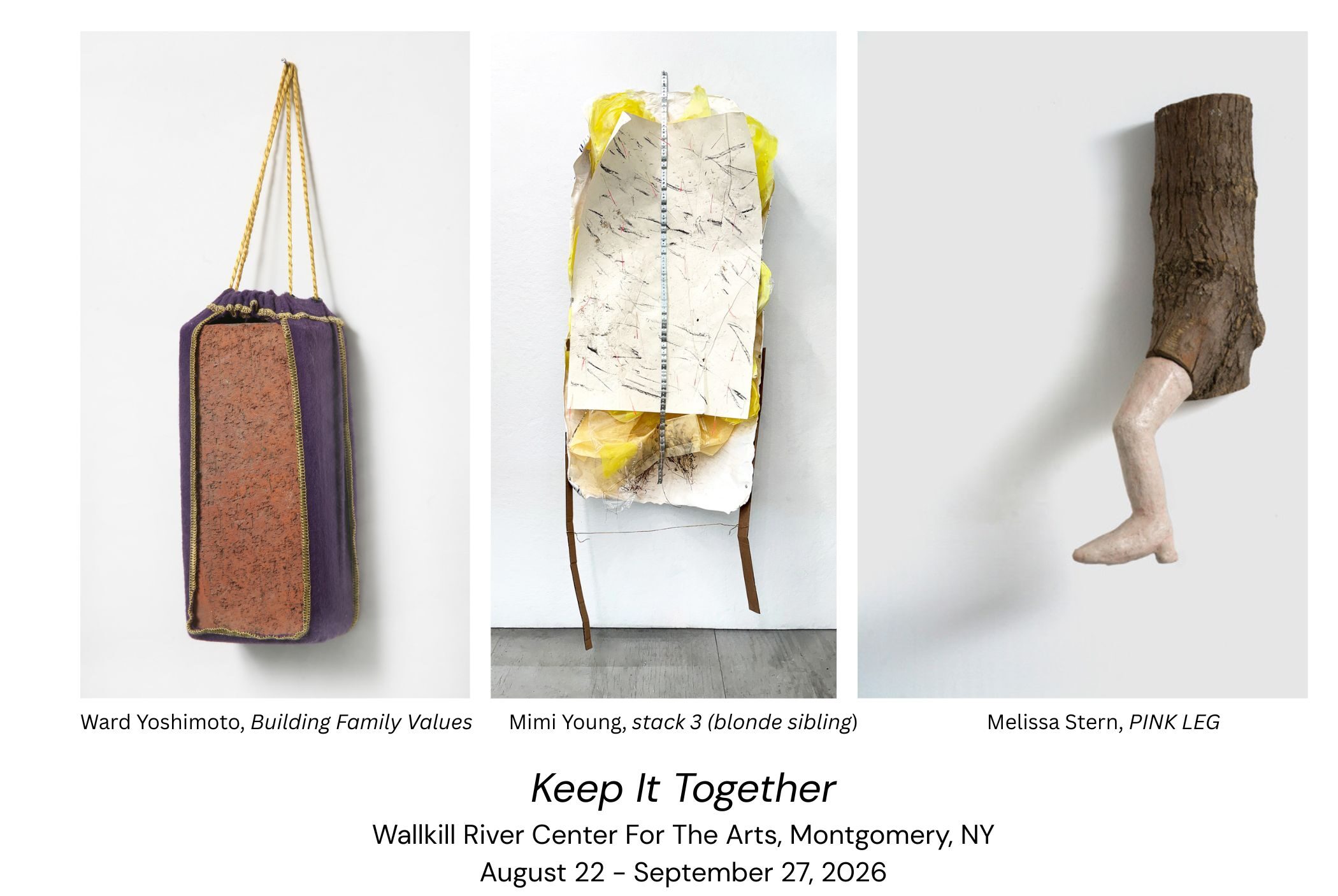 Keep It Together, A Regional Exhibition Juried by Elizabeth Keithline | Wallkill River Center for the Arts