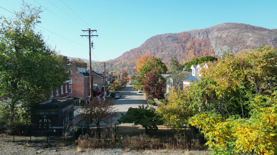 Ascending orbit in downtown Cold Spring