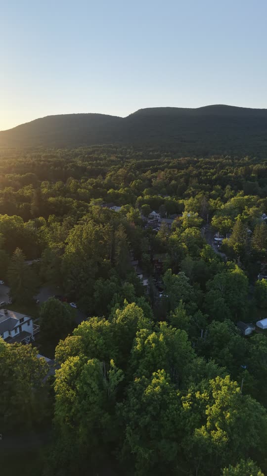 Orbit of Woodstock evening