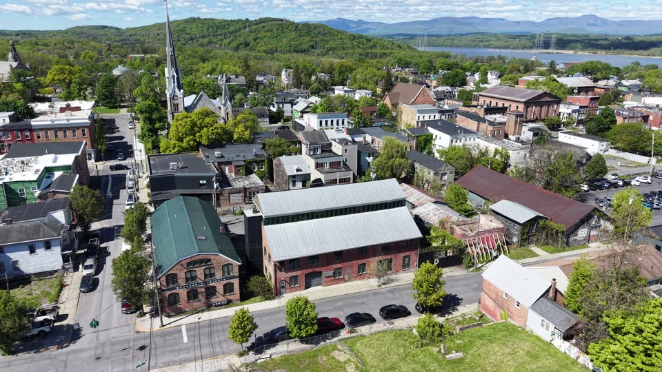 Orbiting the Cannonball Factory in Hudson