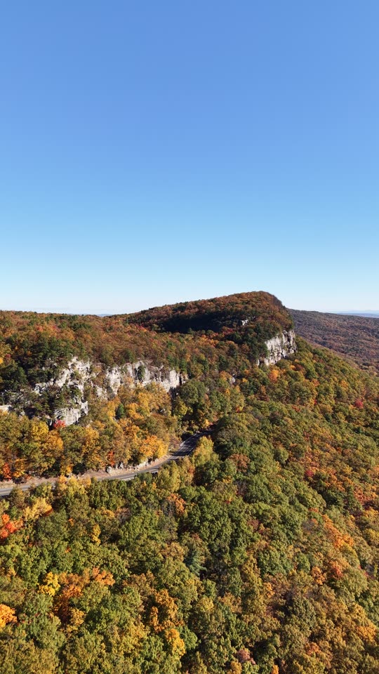 Ascending near Shawangunk Ridge