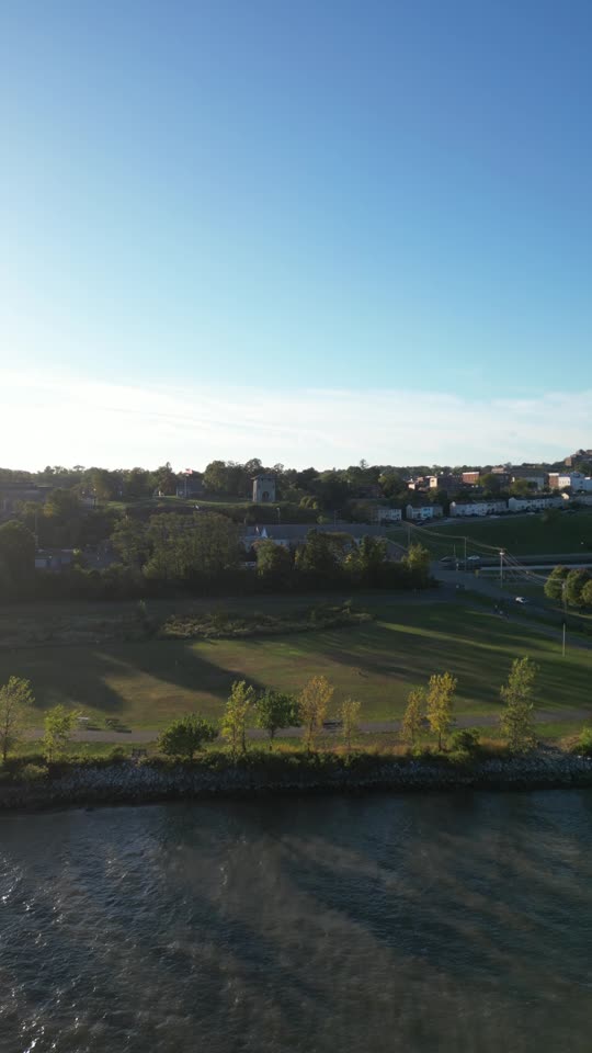 Flying towards Newburgh Brewing and Washington's Headquarters
