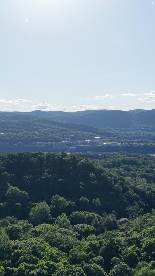 Zoomed orbit of West Point from Garrison