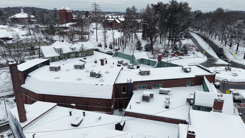 Flying Over Arlington Into Vassar