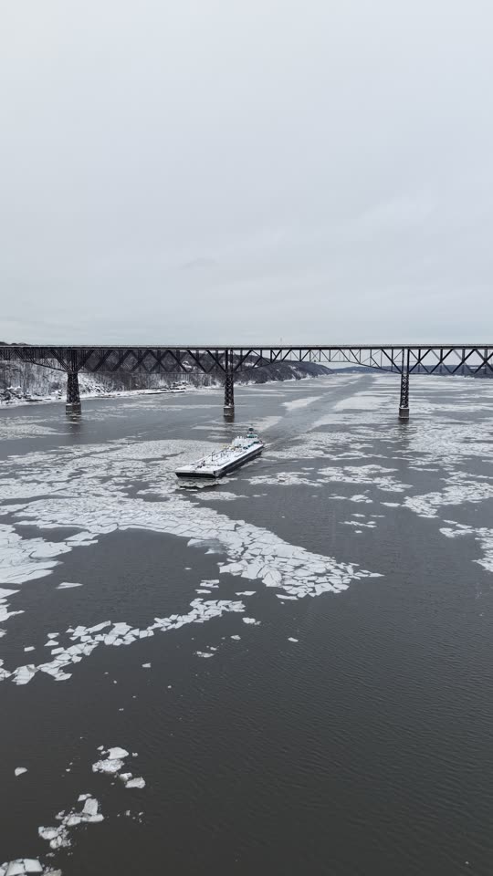 Winter Boat Orbit