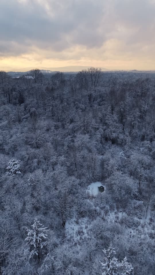 Winter Over Hill